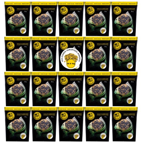 Mix Partikel Mais Hanf 20kg (20 x 1kg)