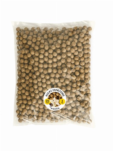 Futterboilies Vanille 20 mm 3 kg