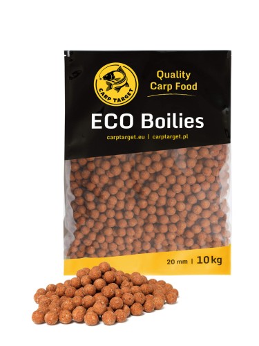 Futterboilies ECO Boilies Pfirsich 20 mm – 10 kg