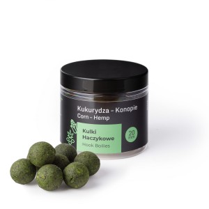 Hakenköder Boilies Mais–Hanfsamen 20mm