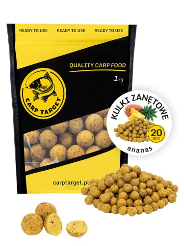 Futterboilies Ananas 20 mm 1 kg