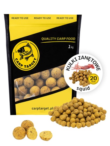 Futterboilies Squid 20 mm 1 kg