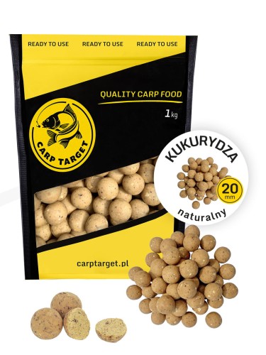 Futterboilies Mais Natürlich 20mm 1 kg