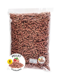 Futterpellets Erdbeere 8 mm 5 kg