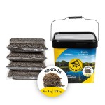 Partikel Hanf 12 kg (4 x 3 kg) + 17 l Eimer