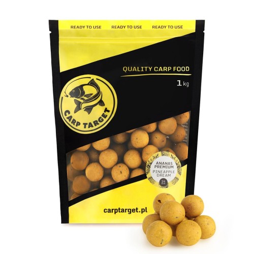 Futterboilies Ananas Premium 24 mm 1 kg