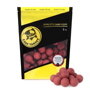 Futterboilies Erdbeere Premium 24 mm 1 kg