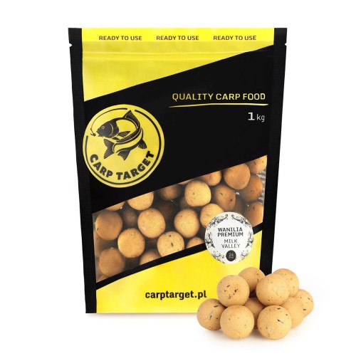 Futterboilies Vanille Premium 24 mm 1 kg