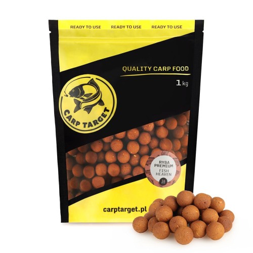  Futterboilie Fisch + Leber Premium 16mm 1 kg