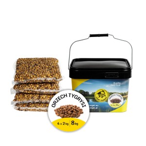 Partikel Tigernuss 8 kg (4×2 kg) + Eimer 10 L